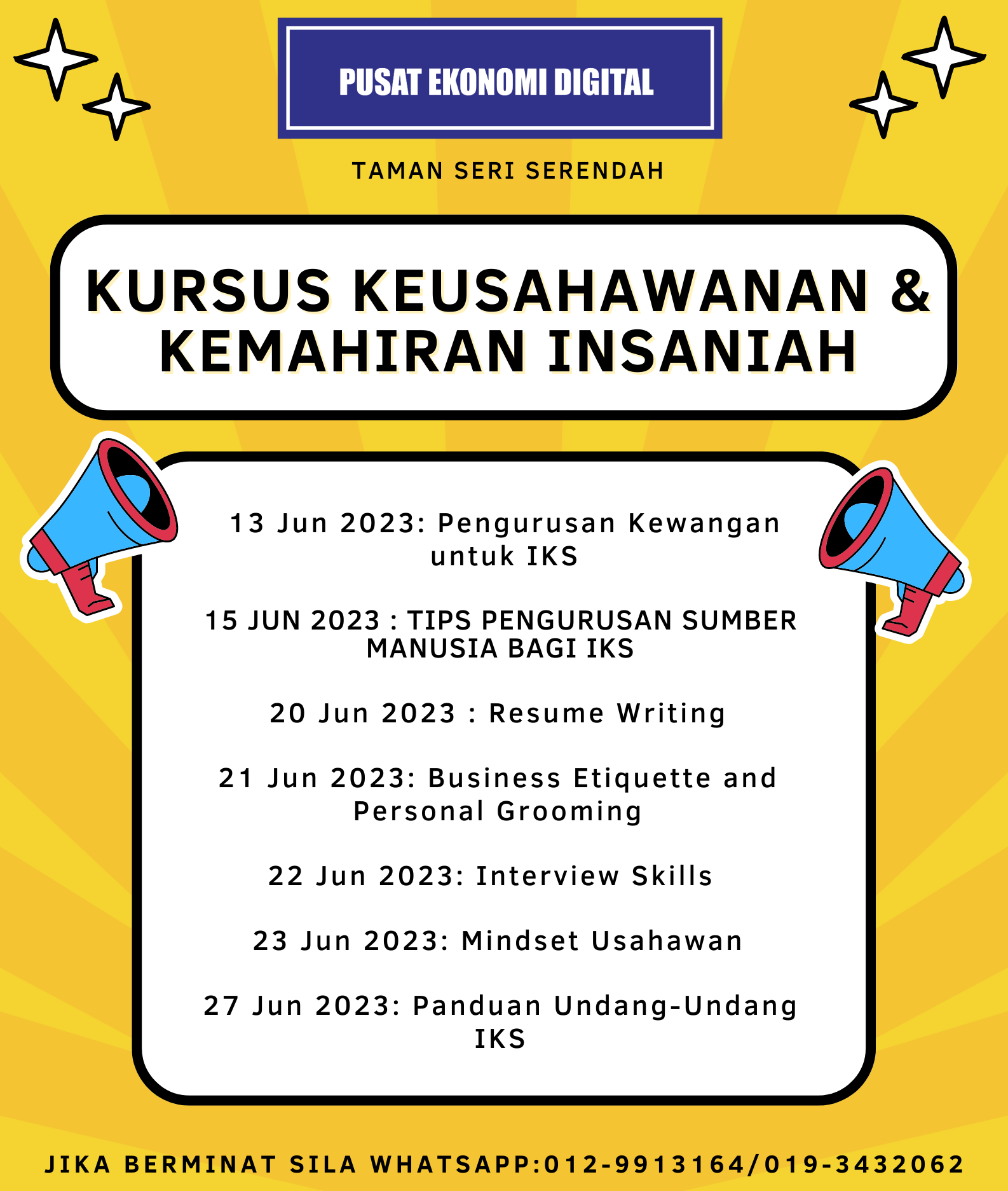 KURSUS USAHAWAN